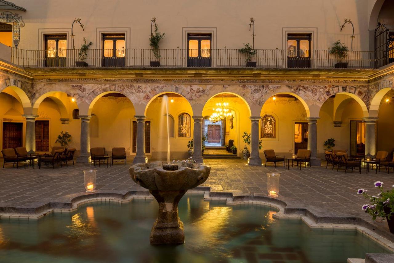 Quinta Real Puebla Hotel Ngoại thất bức ảnh The interior of the hotel