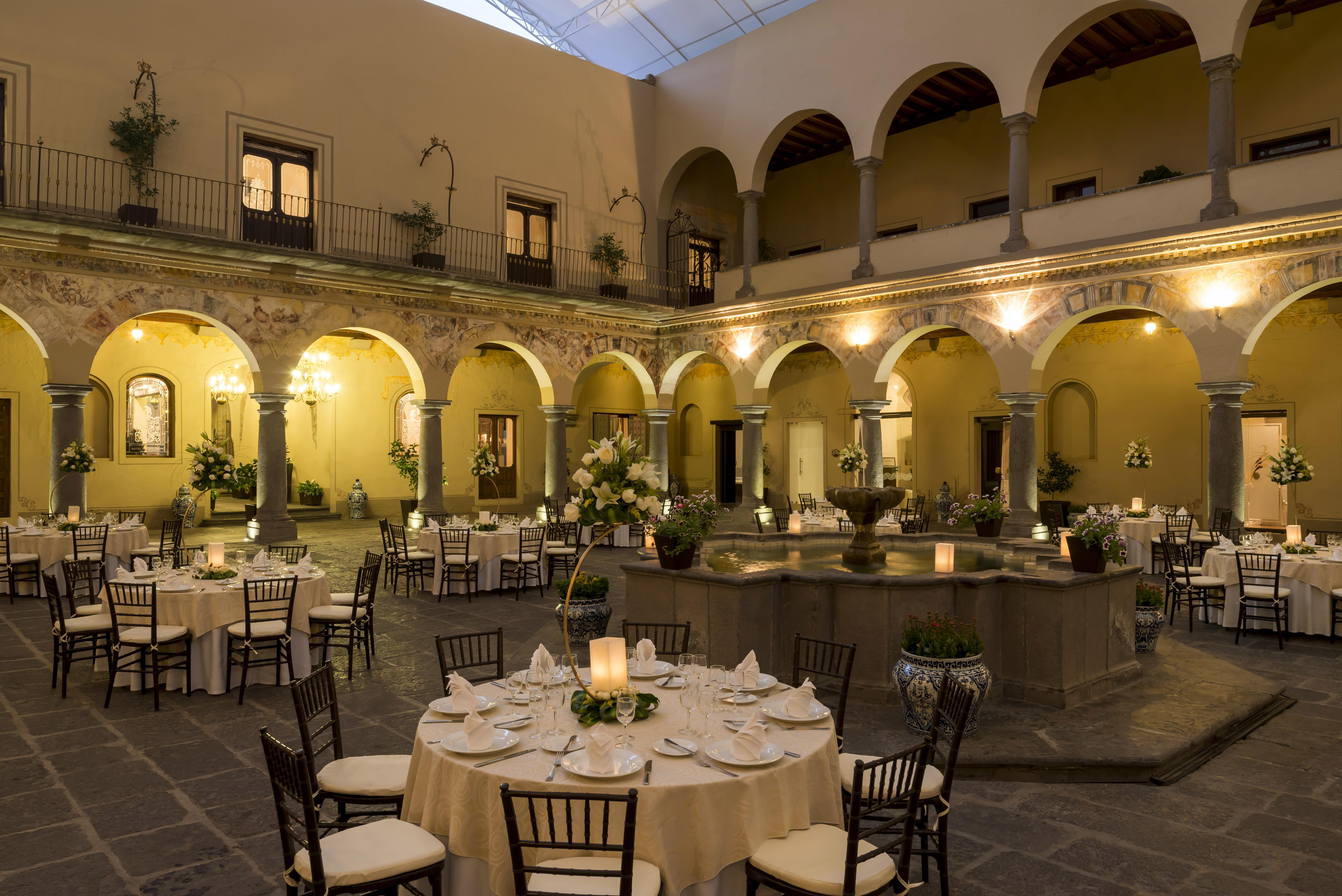 Quinta Real Puebla Hotel Ngoại thất bức ảnh The interior of the hotel